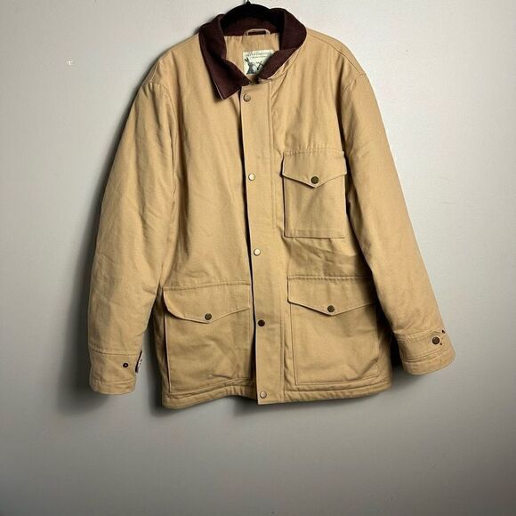 Peter Christian tan cotton canvas barn coat 42 - Picture 6 of 10